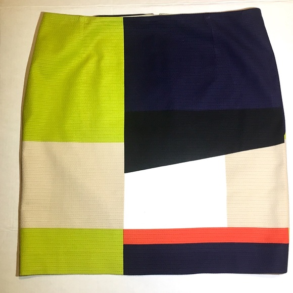 Carlisle Dresses & Skirts - Carlisle Textured Color Block Skirt Size 18